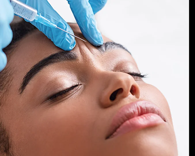 Botox® and Dysport® Service at Alpha Med Spa Clinic Brampton for smoothing forehead lines and wrinkles