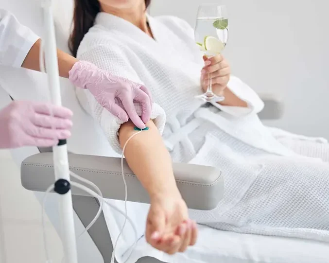 IV Drip Therapy Service at Alpha Med Spa Clinic Brampton for hydration, wellness, and nutrient infusion
